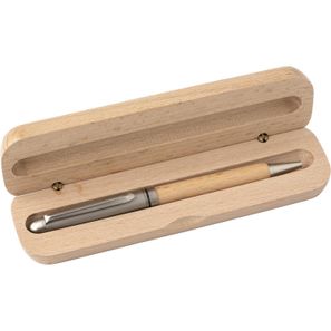 Kugelschreiber aus Buchenholz Tobias