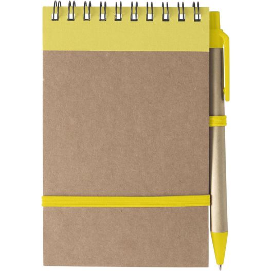 Produktabbildung Notizbuch aus recyceltem Karton Emory Notizbuch aus recyceltem Karton Emory (Bild 1)