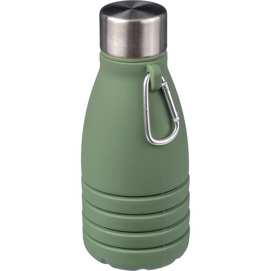 Faltbare Silikon-Trinkflasche 550 ml Erin (Bild 1)