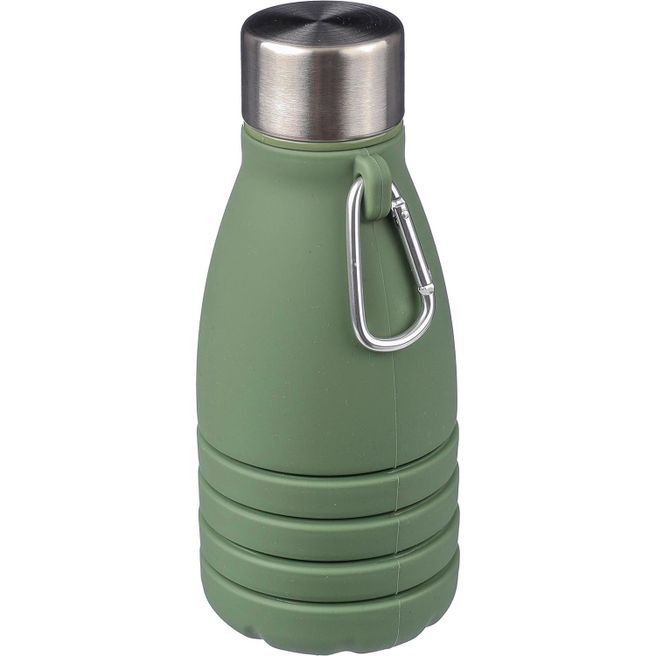 Produktabbildung Faltbare Silikon-Trinkflasche 550 ml Erin Faltbare Silikon-Trinkflasche 550 ml Erin