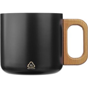 Doppelwandiger Becher aus recyceltem Edelstahl 400 ml Dwight