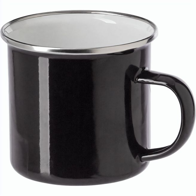 Trinkbecher aus Emaille (350ml) Jamaal