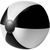 Aufblasbarer Wasserball aus PVC Lola