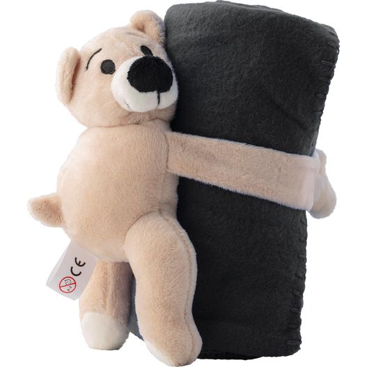 Produktabbildung Plüschbär mit Fleecedecke Owen Plüschbär mit Fleecedecke Owen (Bild 1)