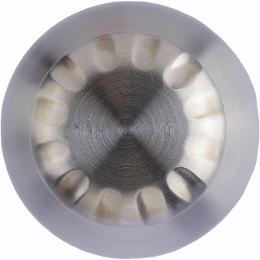 Recyceltem doppelwandige Trinkflasche aus Edelstahl Lombok (Bild 1)