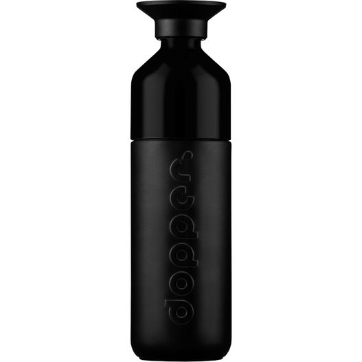 Dopper Black insulated (580 ml) + Flip Straw (Bild 1)