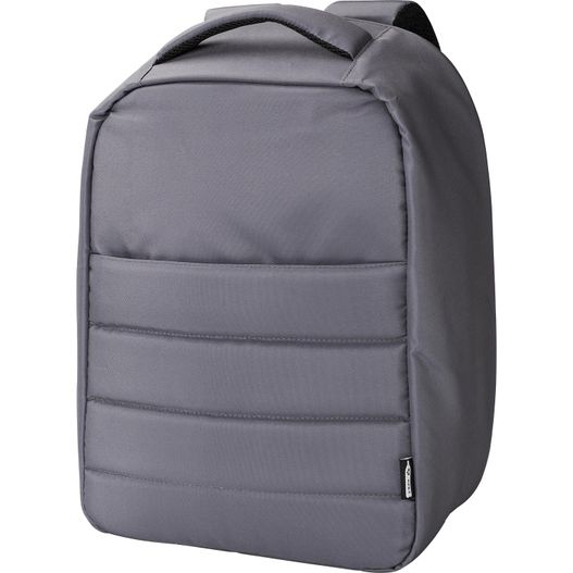 rPET-Polyester (300D) Anti-Diebstahl-Laptop-Rucksack Calliope (Bild 1)