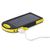 Gummierte ABS Solar-Powerbank Arin (Bild 3)