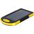 Gummierte ABS Solar-Powerbank Arin (Bild 2)