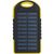 Gummierte ABS Solar-Powerbank Arin (Bild 3)