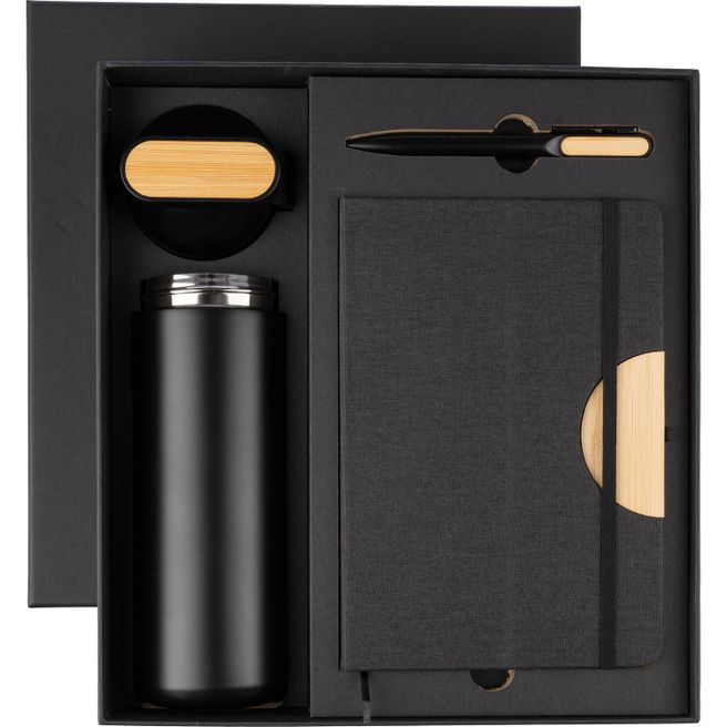 Produktabbildung Schwarze Karton-Geschenkbox Kurt Schwarze Karton-Geschenkbox Kurt