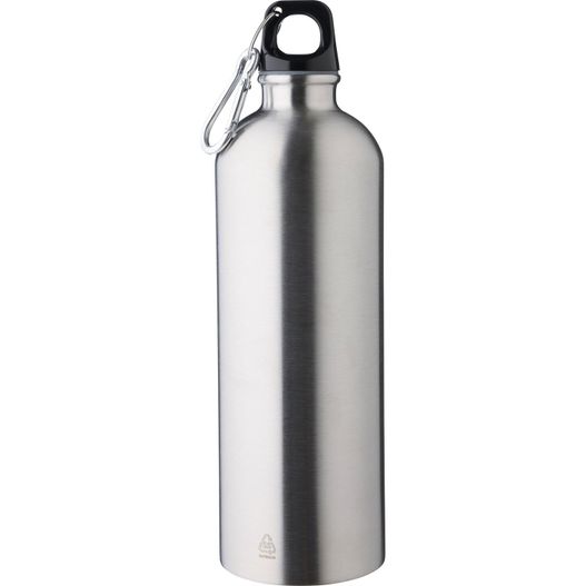 Recycelte einwandige Edelstahlflasche (750 ml) Emeric (Bild 1)