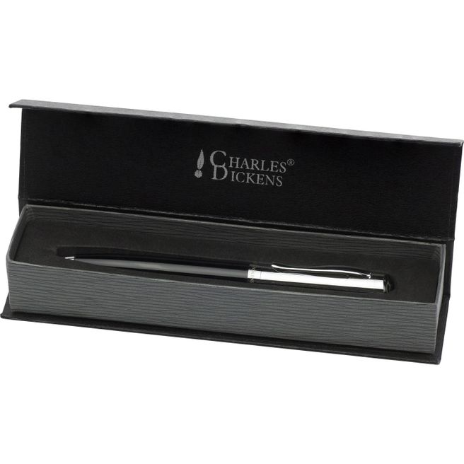 Produktabbildung Charles Dickens Kugelschreiber aus Metall Sasha Charles Dickens Kugelschreiber aus Metall Sasha