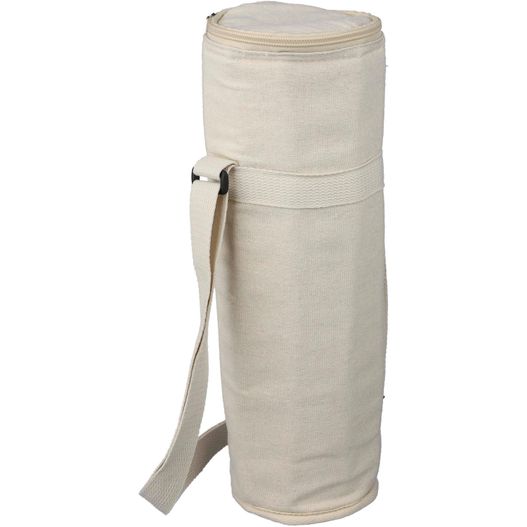 Kühltasche für Flaschen aus recycelter Baumwolle (270 g/m2) Eugene (Bild 1)