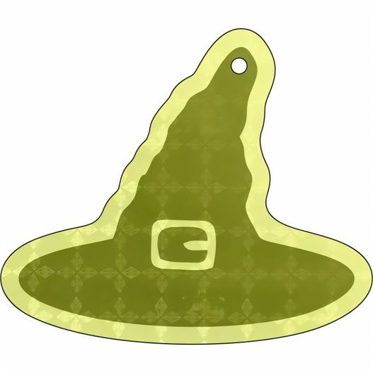 Anhänger A-14 Hexenhut 70 x 59 mm (Bild 1)