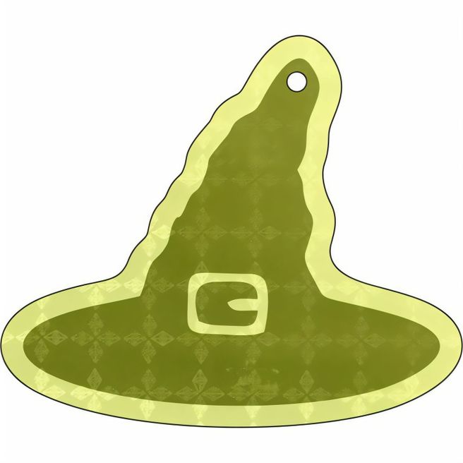 Anhänger A-14 Hexenhut 70 x 59 mm