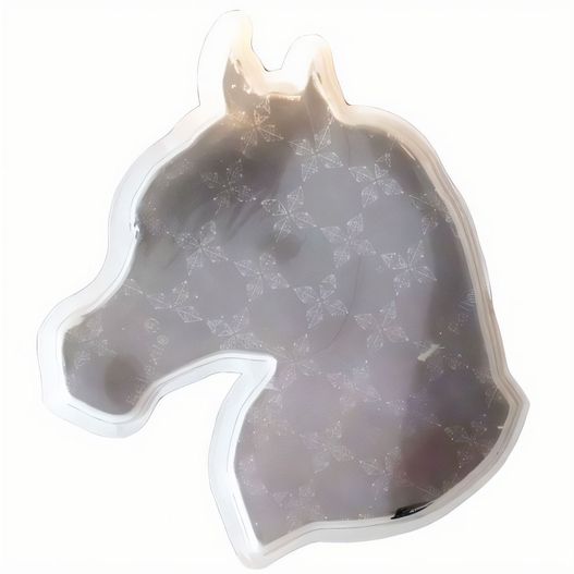 Sticker S-12 Pferdekopf 61 x 67 mm (Bild 1)