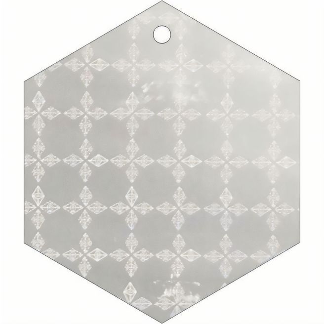 Anhänger A-20 Sechseck 47 x 55 mm