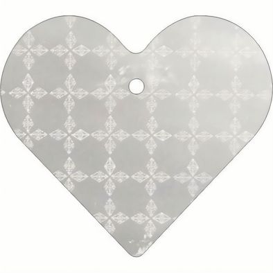 Anhänger A-16 Herz 2 53 x 47 mm