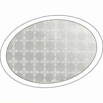 Sticker S-8 Oval 80 x 56 mm