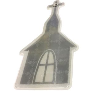 Anhänger A-12 Kirche 44 x 86 mm