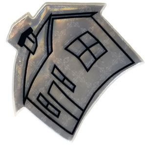 Sticker S-12 Haus 56 x 64 mm