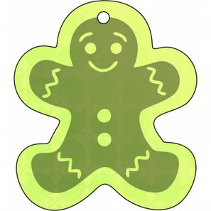 Anhänger A-16 Lebkuchenmann 46 x 53 mm