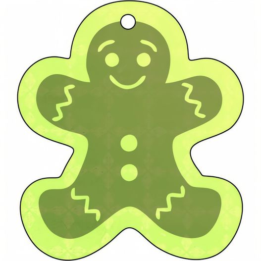 Anhänger A-16 Lebkuchenmann 46 x 53 mm (Bild 1)