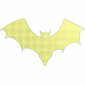 Anhänger A-12 Fledermaus 93 x 52 mm