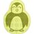 Sticker S-12 Pinguin 2 46 x 60 mm (Bild 1)