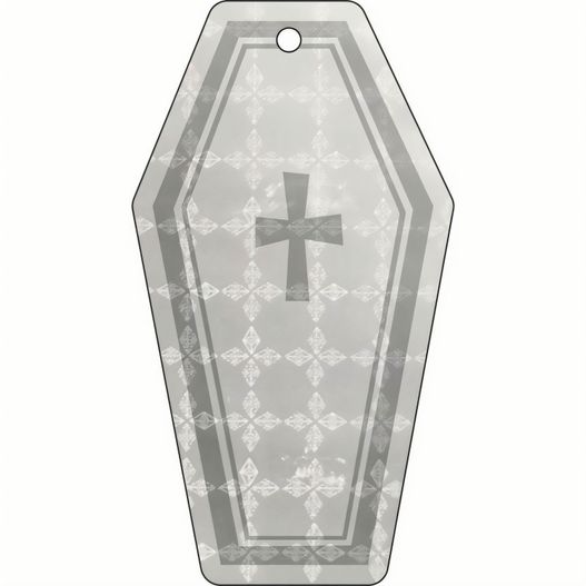 Anhänger A-14 Sarg 40 x 73 mm (Bild 1)