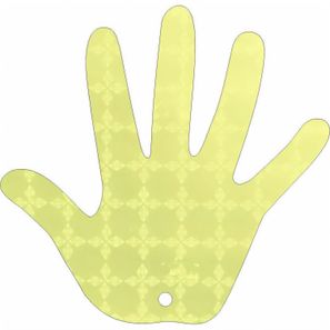 Anhänger A-12 Hand 66 x 72 mm