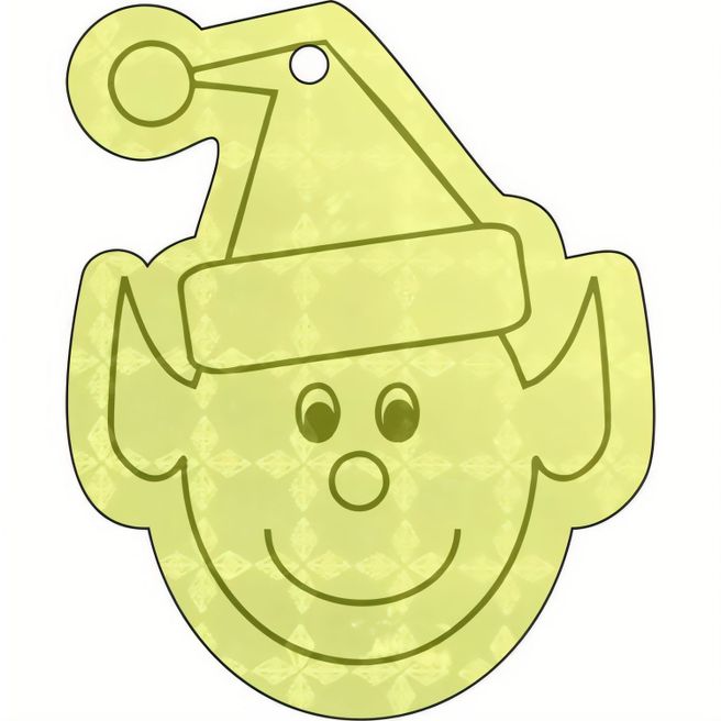 Anhänger A-16 Elfe 48 x 57 mm