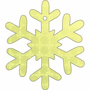 Anhänger A-9 Schneeflocke 74 x 65 mm