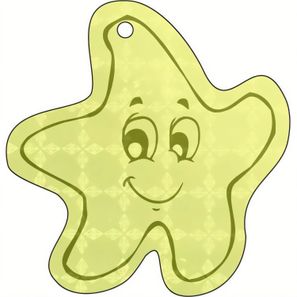 Anhänger A-15 Seestern 54 x 56 mm