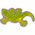 Sticker S-5 Gecko 115 x 65 mm (Bild 1)