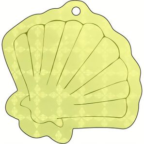 Anhänger A-16 Muschel 60 x 51 mm