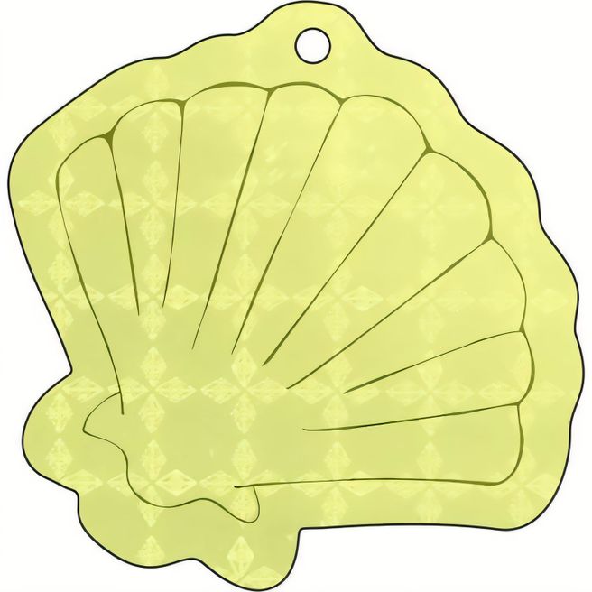 Anhänger A-16 Muschel 60 x 51 mm