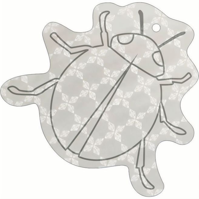 Produktabbildung Anhänger A-10 Marienkäfer 64 x 63 mm Anhänger A-10 Marienkäfer 64 x 63 mm