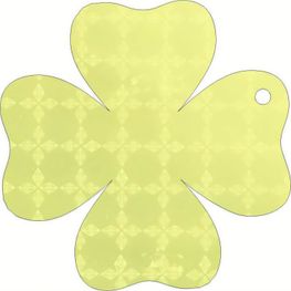 Produktabbildung Anhänger A-13 Kleeblatt 56 x 56 mm Anhänger A-13 Kleeblatt 56 x 56 mm