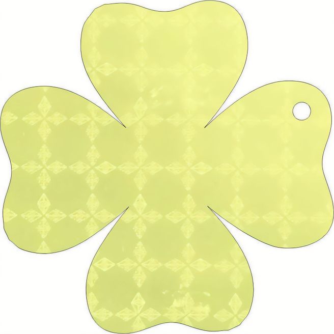 Anhänger A-13 Kleeblatt 56 x 56 mm
