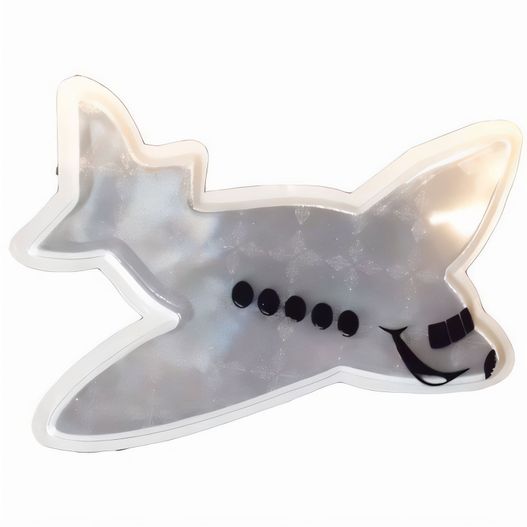 Sticker S-12 Flugzeug 70 x 54 mm (Bild 1)