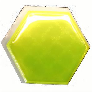 Sticker S-14 Sechseck 45 x 53 mm