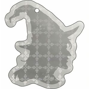 Anhänger A-14 Hexe seitlich 55 x 61 mm