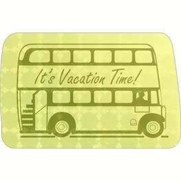 Produktabbildung Sticker S-12 Bus 73 x 48 mm Sticker S-12 Bus 73 x 48 mm
