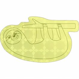 Produktabbildung Sticker S-15 Faultier 65 x 39 mm Sticker S-15 Faultier 65 x 39 mm