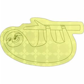 Sticker S-15 Faultier 65 x 39 mm