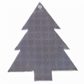 Anhänger A-6 Tannenbaum 85 x 97 mm