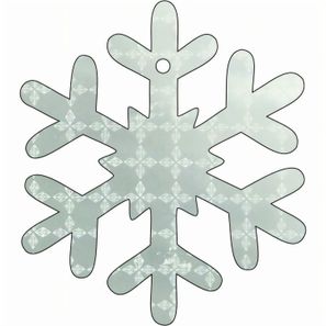 Anhänger A-9 Schneeflocke 74 x 65 mm