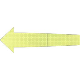 Produktabbildung Sport-Reflex SR6 167 x 55 mm Pfeil Sport-Reflex SR6 167 x 55 mm Pfeil